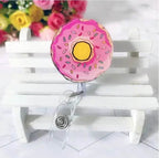 New Nurse Doctor Retractable Badge Reel with Horizontal Style Students ID Business Card Work Card Badge Holder Office Supplies 20