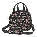 Keep your food fresh and fun with this delightful insulated lunch bag adorned with cute nurse-themed prints 1