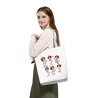 Fashion Tote Customized Cartoon Dentist Nurse Shoulder Bag Eco Reusable Shopping Bag Ladies Handbags for Women Casual Portable