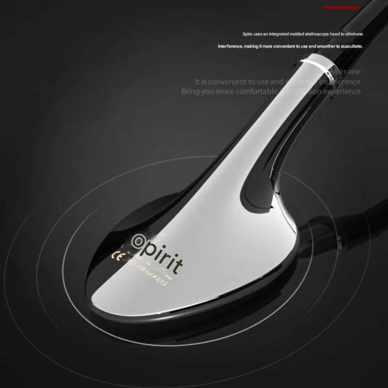 Spirit 735 Single Head Stethoscope for Nurses Soft Sealing Eartips for Doctors, Nurses, EMT Students, Adults, Home Health Use