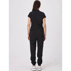 Wholesale Medical Apparel Scrub Uniform Women Short Sleeved Scrubs Jumpsuit Medical Hospital Clothing Scrub Uniforms with Pocket