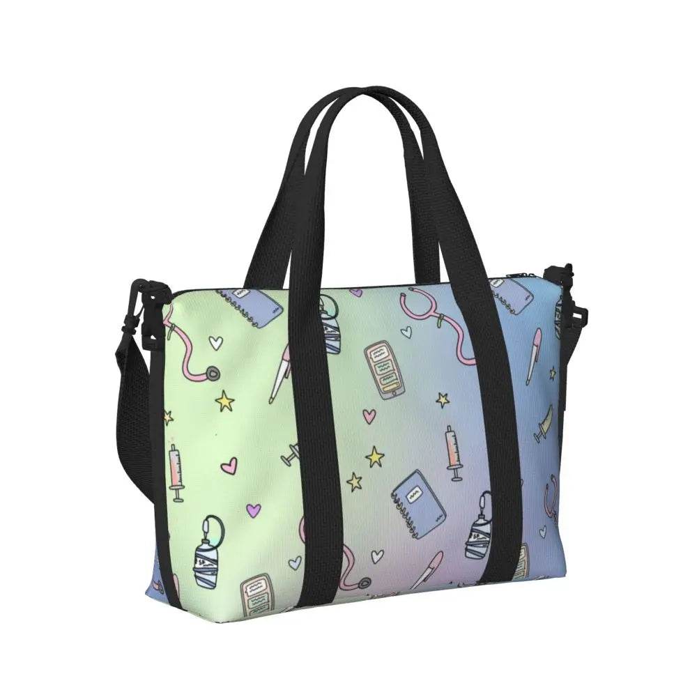 Give your daily routine a playful vintage boost with these Burlap Shopping Bags!