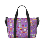 Give your daily routine a playful vintage boost with these Burlap Shopping Bags!