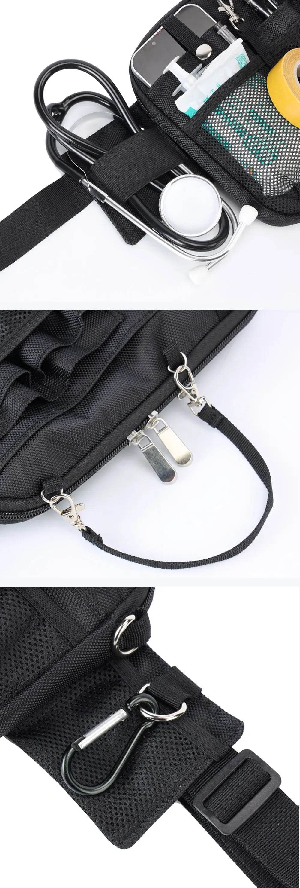 Utility Hip Bag Tool Belt Bag Nurse Waist Pouch Portable Nurse Fanny Pack Pouch Bags for Women and Men