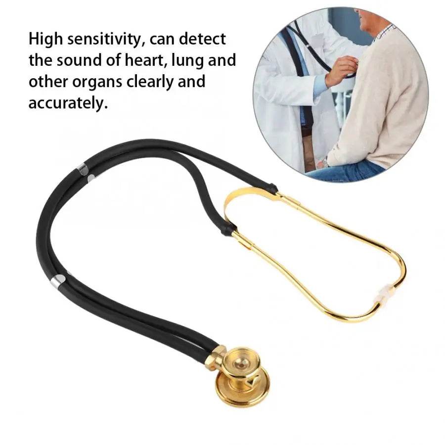 Medical Sprague Rappaport Type Professional Doctor Neonatal Adult Nurse Cardiology Estetoscopio Dual Head Gilt Cute Stethoscope