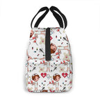 Charming, insulated Lunch Bag Featuring Playful Nurse Prints