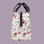 Portable Lunch Bag with Cartoon Nurse Design | Thermal Insulated Tote for Bento, School, and Food Storage