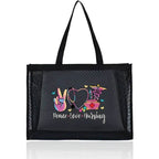 Healthcare Inspired Tote Travel Storage Bags with a Large Capacity Grid Package Nurse019