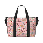 Give your daily routine a playful vintage boost with these Burlap Shopping Bags!