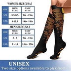 Compression Socks Running Sports Socks Medical Nursing 20-30mmhg for Flight Travel Pregnancy Edema Diabetes Varicose Veins Socks