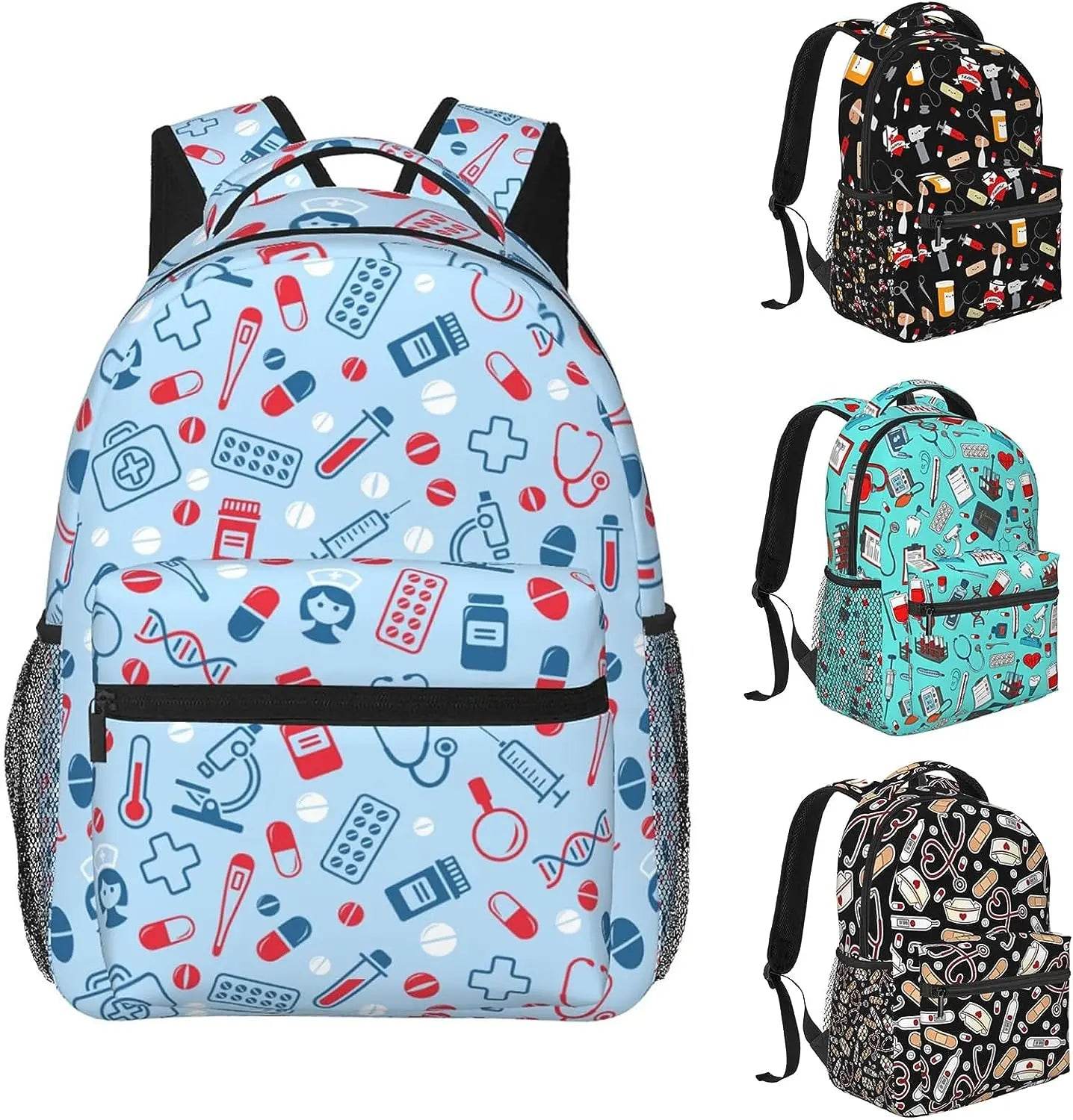 Nurse Backpack with Large Capacity - Waterproof Laptop Bag for Nurses