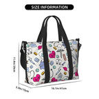 Give your daily routine a playful vintage boost with these Burlap Shopping Bags!