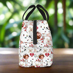 Portable Lunch Bag with Cartoon Nurse Design | Thermal Insulated Tote for Bento, School, and Food Storage