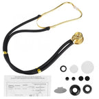 Medical Sprague Rappaport Type Professional Doctor Neonatal Adult Nurse Cardiology Estetoscopio Dual Head Gilt Cute Stethoscope