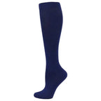Compression Socks Running Sports Socks Medical Nursing 20-30mmhg for Flight Travel Pregnancy Edema Diabetes Varicose Veins Socks YSZ03-Blue