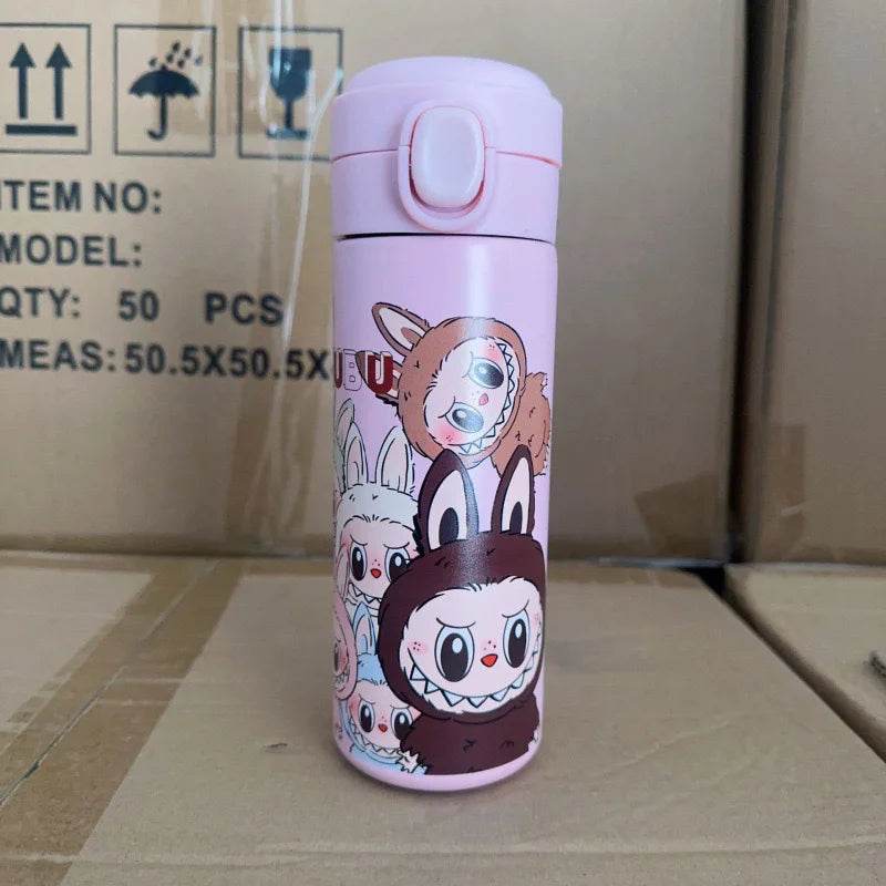 Sanrio Hello Kitty and Friends Cartoon Insulated Stainless Steel Bouncing Cup 21 420ml