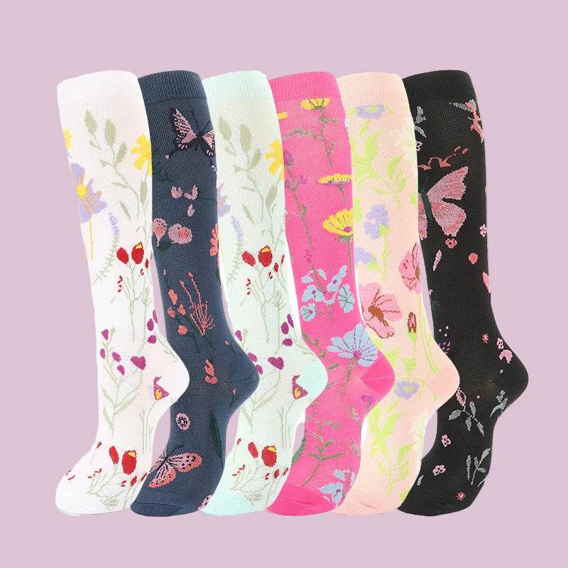 Experience the Ultimate in Comfort and Support With our Compression Socks Combination 6 Pairs