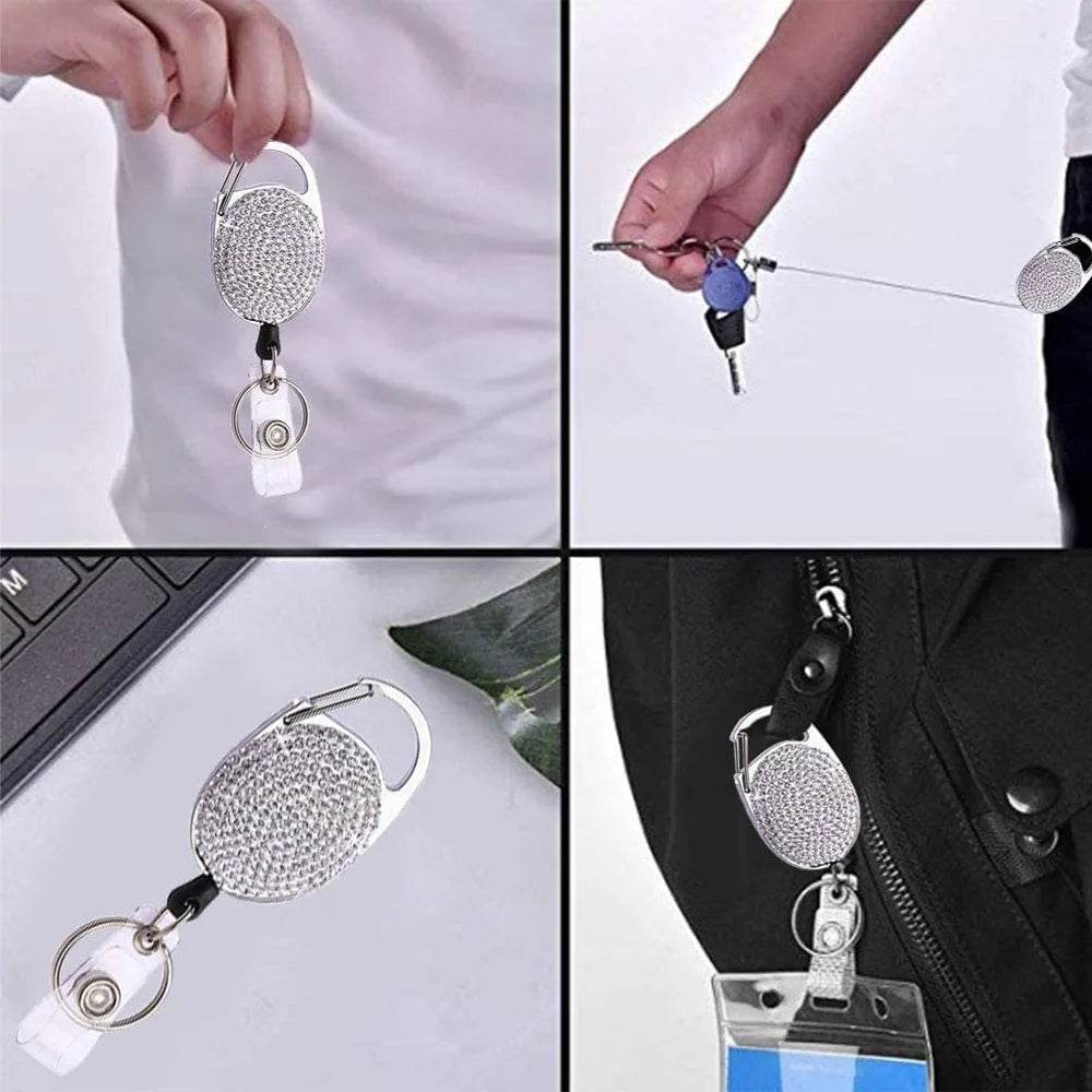 Colorful Retractable Badge Reel for Nurses, Doctors &amp; Students – Fun Gift for Hospital Staff