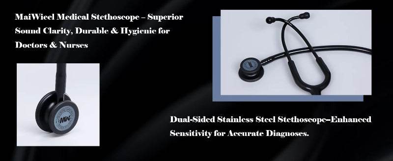 Professional Double-Sided Medical Stethoscope – Ideal for Nurses and Doctors