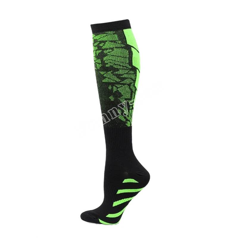 Compression Socks Running Sports Socks Medical Nursing 20-30mmhg for Flight Travel Pregnancy Edema Diabetes Varicose Veins Socks