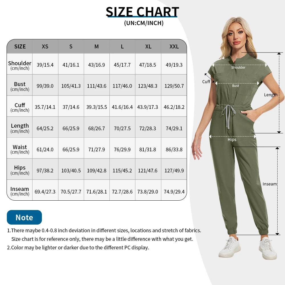 High-quality Beautician Work Gowns Medical Workwear Surgical Nursing Jumpsuits Pet Clinic Vet Scrubs Uniform Wholesale Jumpsuits