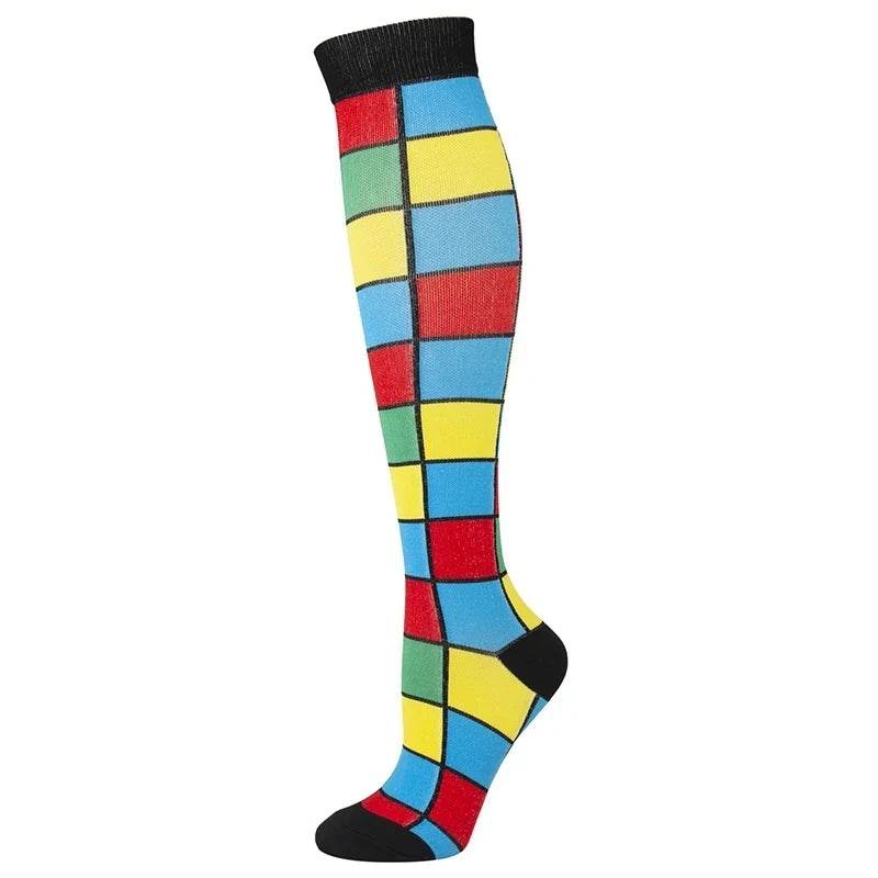 Compression Socks For Men Women With Varicose Veins Blood Circulation Sports Socks For Outdoor Hiking Exercise Running Cycling 32112