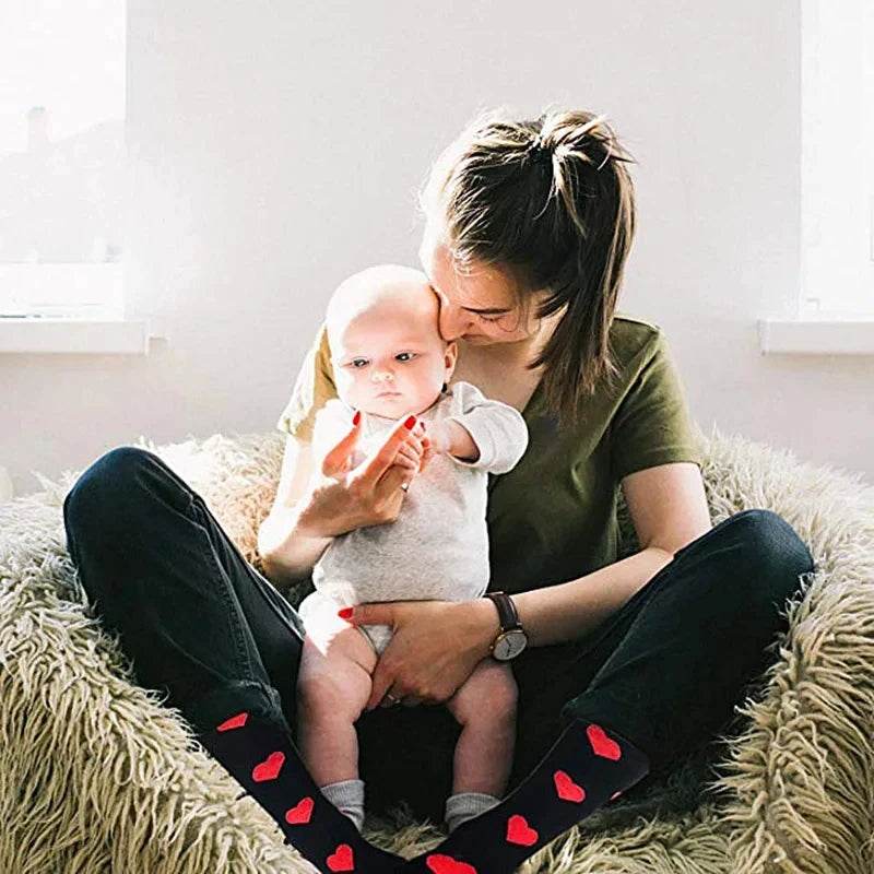 Compression Socks For Men Women To Resist Fatigue Varicose Edema Knee Height Of 20-30mmHg Running Basketball Hiking Sports Socks