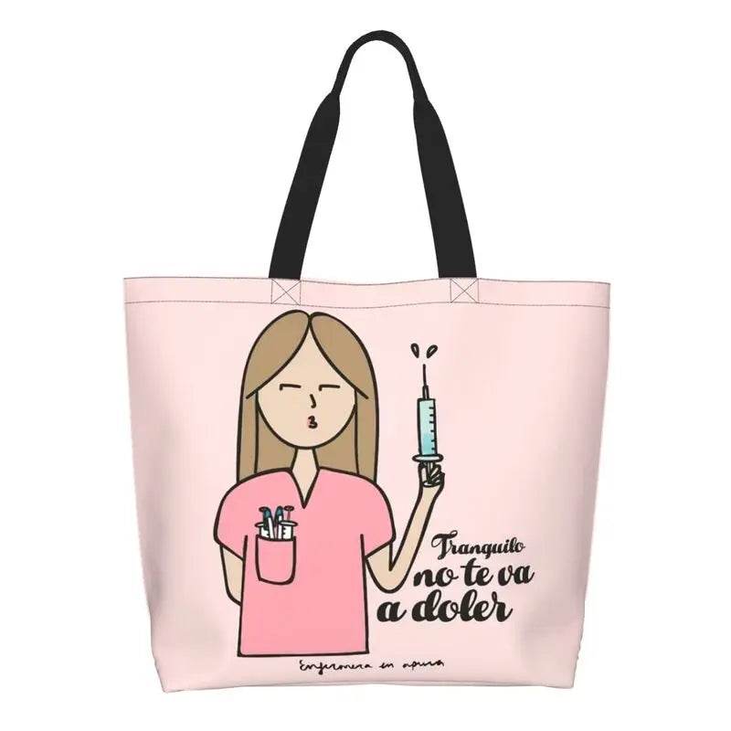 Healthcare Inspired Tote Bag - Large Capacity 4 One Size
