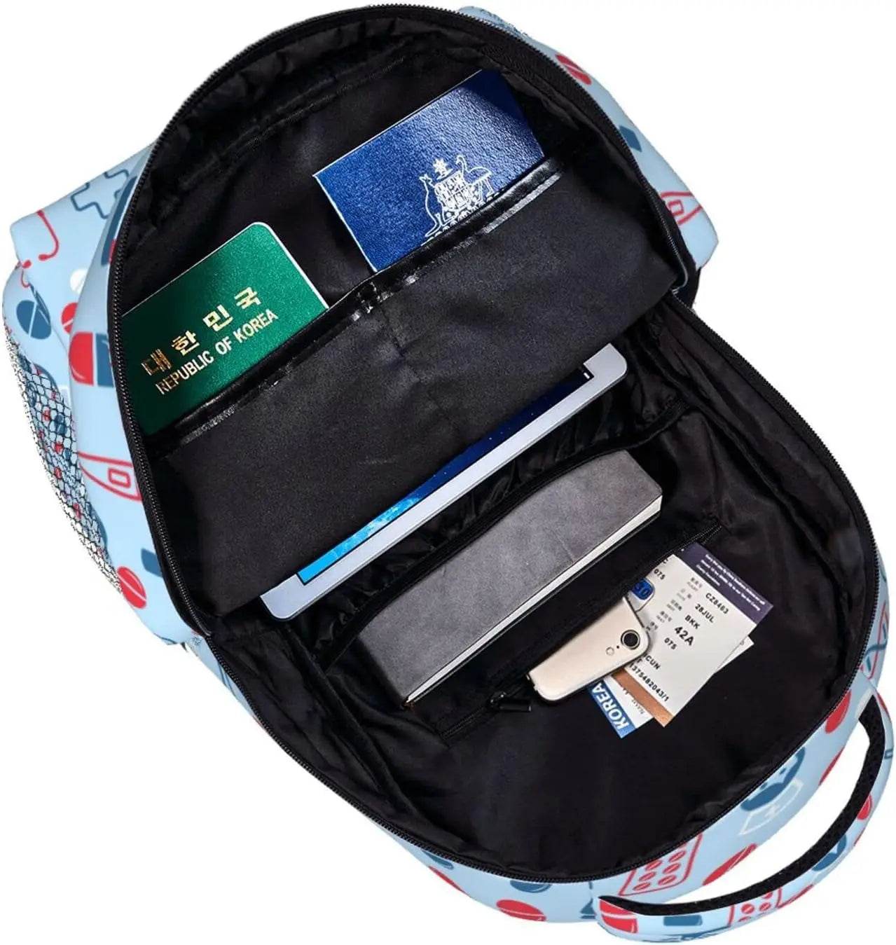 Nurse Backpack with Extra Space, Waterproof Design, and Laptop Compartments – Perfect for Work, Home, and Clinical Essentials!