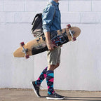 Compression Socks For Men Women To Resist Fatigue Varicose Edema Knee Height Of 20-30mmHg Running Basketball Hiking Sports Socks