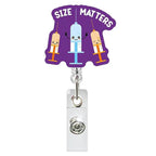 Badge Reel Lightweight Retractable Badge Clip Id Card Holder Syringe