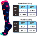 Men Women Socks Compression Socks Elastic Sports Beautiful Leg Nurse Stocking Jogging Climbing Cycling Flight Excercise