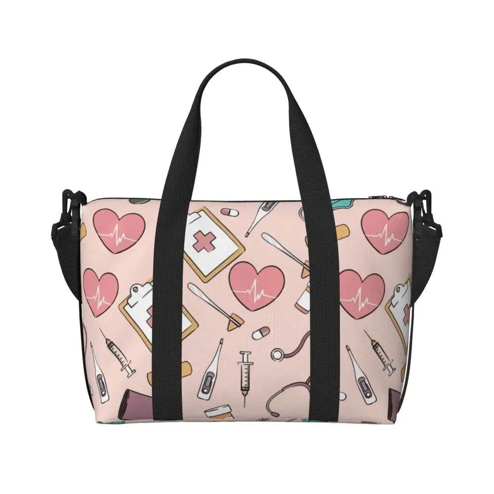 Give your daily routine a playful vintage boost with these Burlap Shopping Bags!