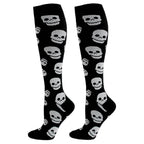 Sport Compression Socks Men Women Athletic Exercise Cycling Running Yoga Football Basketball Rugby Hiking Tennis Skateboard E82 EU37-43 US7-9