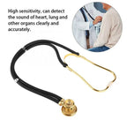 Medical Sprague Rappaport Type Professional Doctor Neonatal Adult Nurse Cardiology Estetoscopio Dual Head Gilt Cute Stethoscope