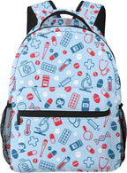 Nurse Backpack with Large Capacity - Waterproof Laptop Bag for Nurses