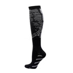 Compression Socks Running Sports Socks Medical Nursing 20-30mmhg for Flight Travel Pregnancy Edema Diabetes Varicose Veins Socks YS001-173-Deep Gray