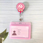 New Nurse Doctor Retractable Badge Reel with Horizontal Style Students ID Business Card Work Card Badge Holder Office Supplies