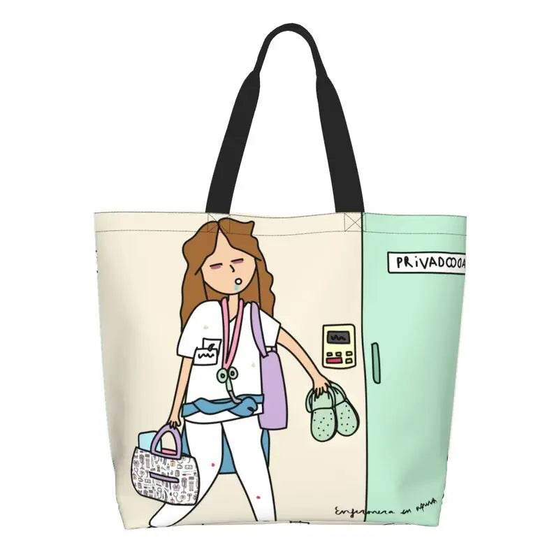 Healthcare Inspired Tote Bag - Large Capacity 2 One Size