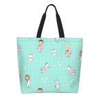 Spacious Eco-Friendly Healthcare Tote Bag with Durable Handles and Secure Zipper Closure 14 50x40x15 cm