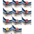 ID Card Holder Nurse Badge Reel Name Tag Chest Card Retractable Badge Holder Exhibition Card Work Card Easy Pull Buckle