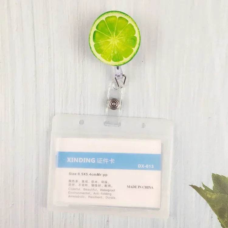 New Nurse Doctor Retractable Badge Reel with Horizontal Style Students ID Business Card Work Card Badge Holder Office Supplies 5