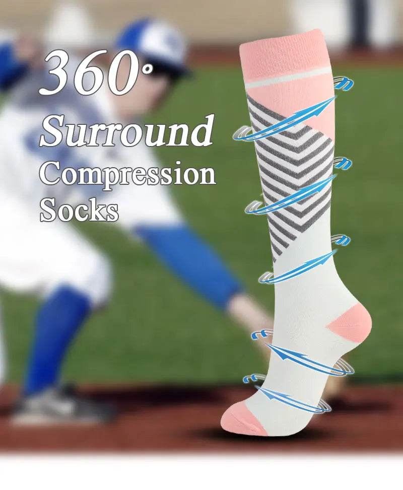 Compression Socks For Men Women To Promote Blood Circulation Care For Gym Outdoor Running Football Basketball Sports