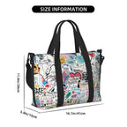 Give your daily routine a playful vintage boost with these Burlap Shopping Bags!