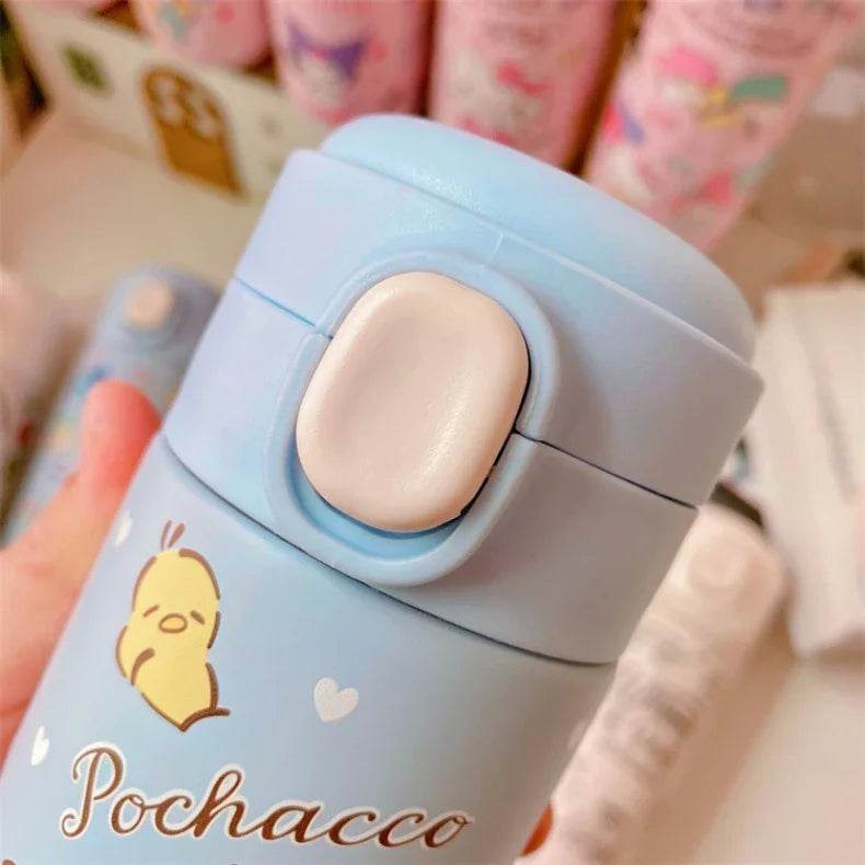 Sanrio Hello Kitty and Friends Cartoon Insulated Stainless Steel Bouncing Cup