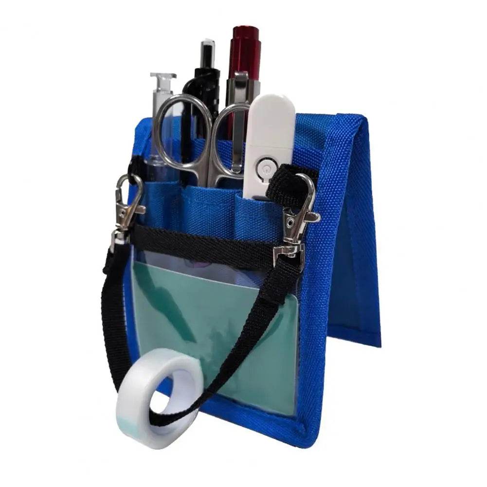 Nurse Work Bag Medical Professional Multi-pocket Organizer Kit for Nurses Doctors Nurse Pocket Protector for Barber for Students Dark Blue China