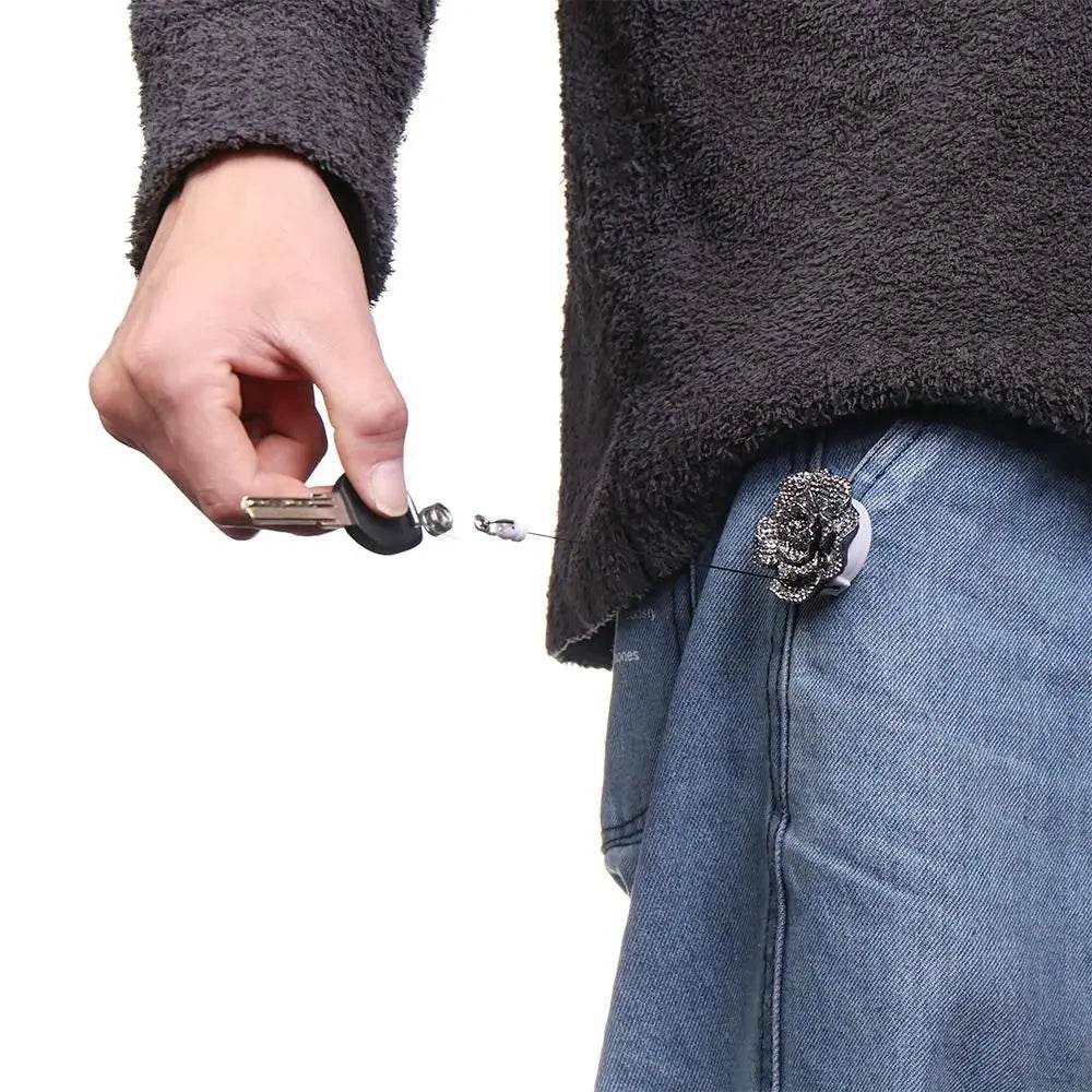 New Rose Shape Design Badge Resin Retractable Nurse ID Card