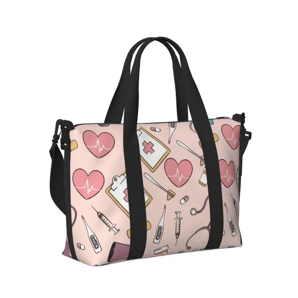 Give your daily routine a playful vintage boost with these Burlap Shopping Bags!