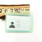 New Nurse Doctor Retractable Badge Reel with Horizontal Style Students ID Business Card Work Card Badge Holder Office Supplies Green