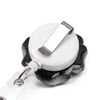 New Rose Shape Design Badge Resin Retractable Nurse ID Card